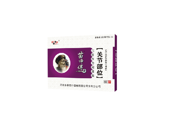 苗醫(yī)生腰背肌勞損部位（可貼牌、代工）