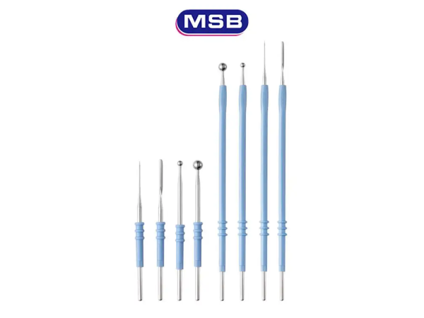 MSB默思碧 電刀 高頻手術(shù)電極 扁刀刃形 消融電極 BD70,YD100,YD150mm